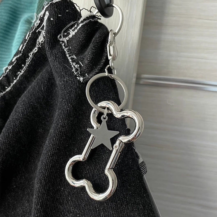 Novelty Dog Bone Keychain Kalsten