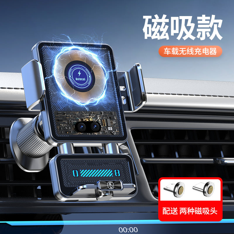 Unisex Magnetic Smartphone Holder with Inductive Charging Function Kalsten