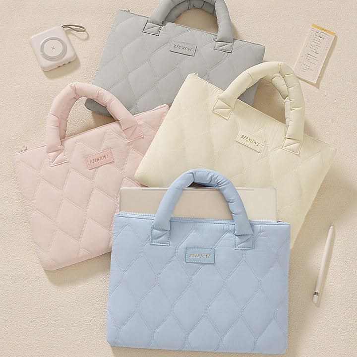 Quilted Laptop Briefcase Kalsten