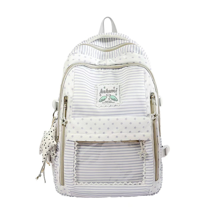 Stylish Striped Backpack Kalsten