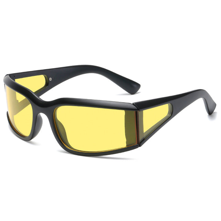 Women's sports sunglasses with particularly ergonomic design and side glare protection Kalsten