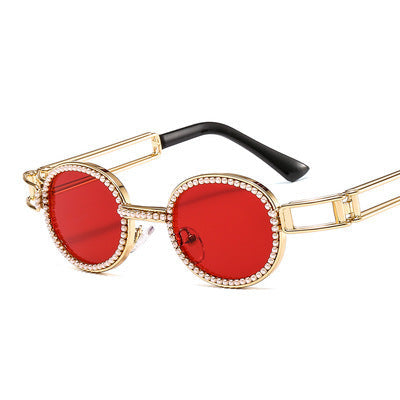 Women's feminine designer sunglasses with extravagant frame Kalsten