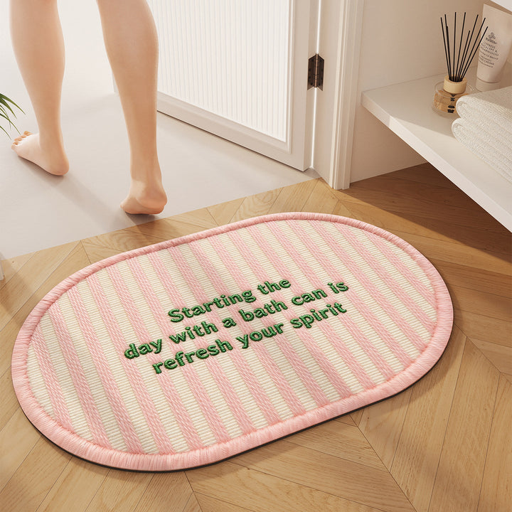 Plush Bath Mat Kalsten