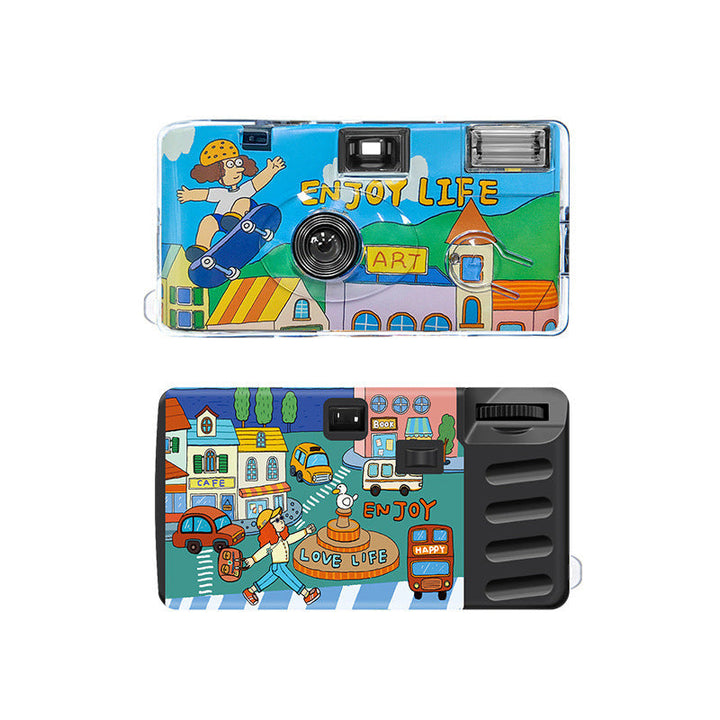 Playful Illustrated Instant Photo Camera Kalsten