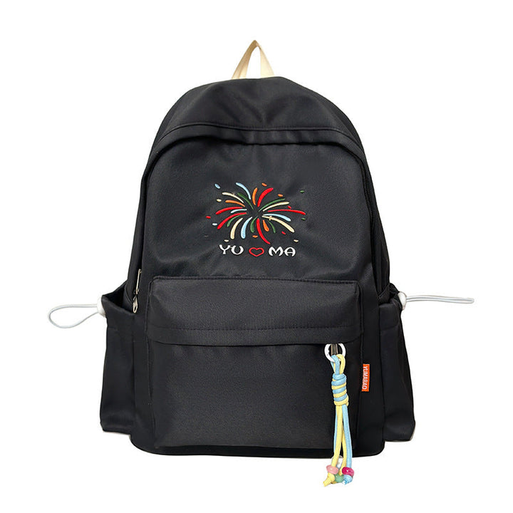 Casual Embroidered Backpack