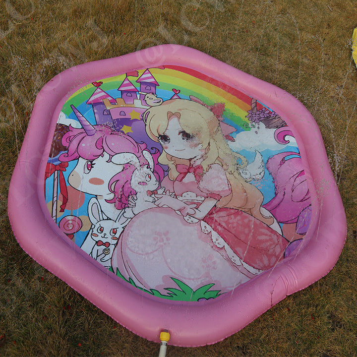 Unisex Water-Splash Play Mat Kalsten