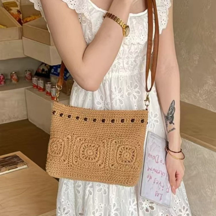 Handbag with Fine Crochet Patterns Kalsten