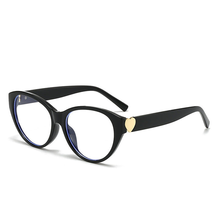 Women Cat-Eye Sunglasses with Heart Design Kalsten