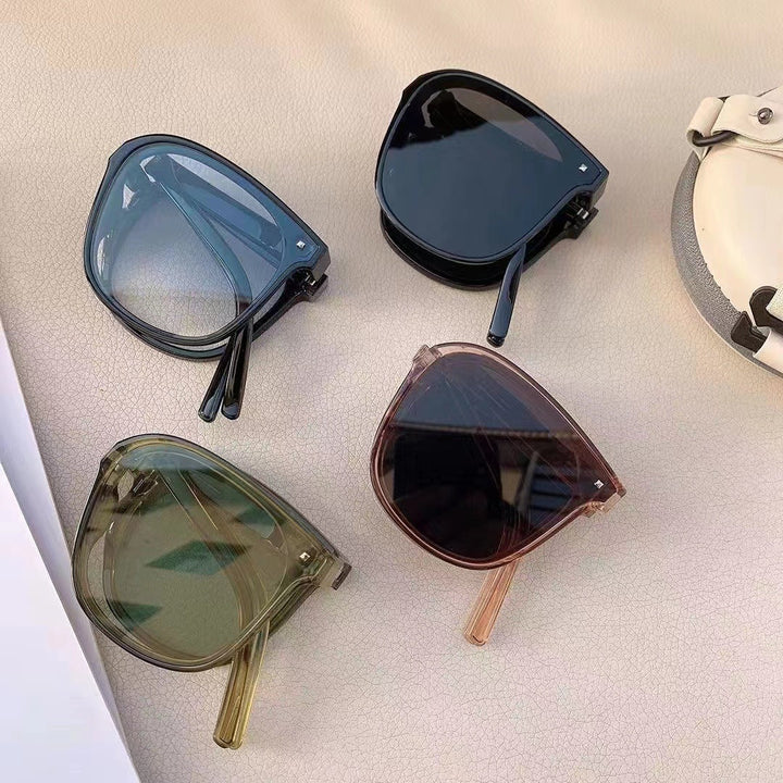 Ladies trendy sunglasses with unique facet frame Kalsten