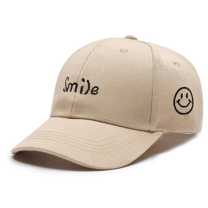 Women's Embroidered Smile Cap Kalsten