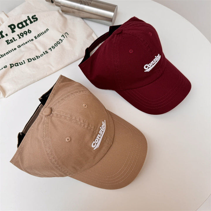Unisex Casual Embroidered Cotton Cap Kalsten
