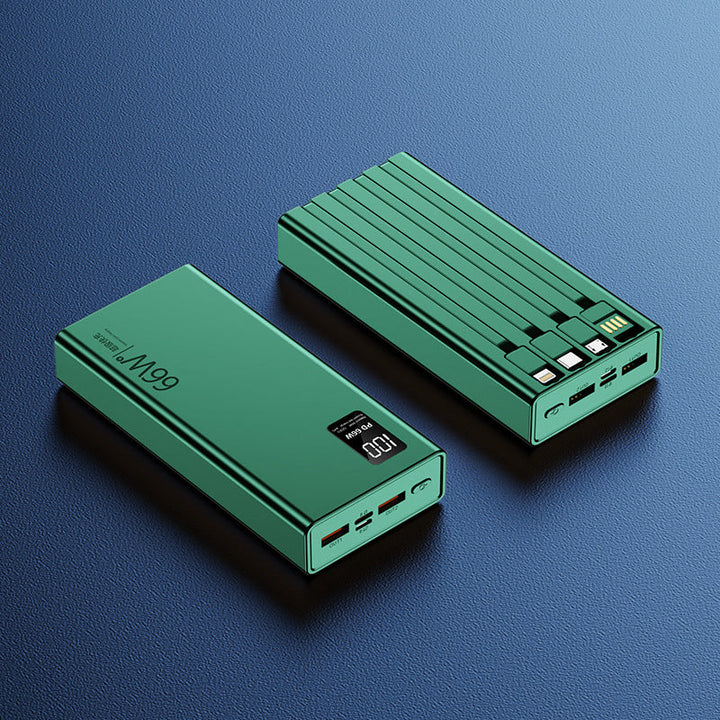 High-performance power bank with integrated fast charging function and digital charging display Kalsten