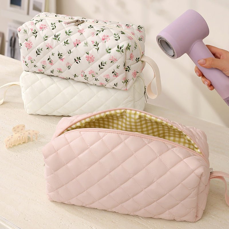 Quilted Animal Print Makeup Bag Kalsten