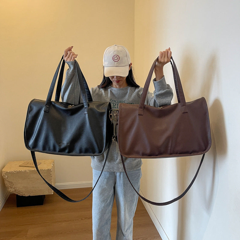 Elegant Tote Bag Made of High-Quality Faux Leather Kalsten