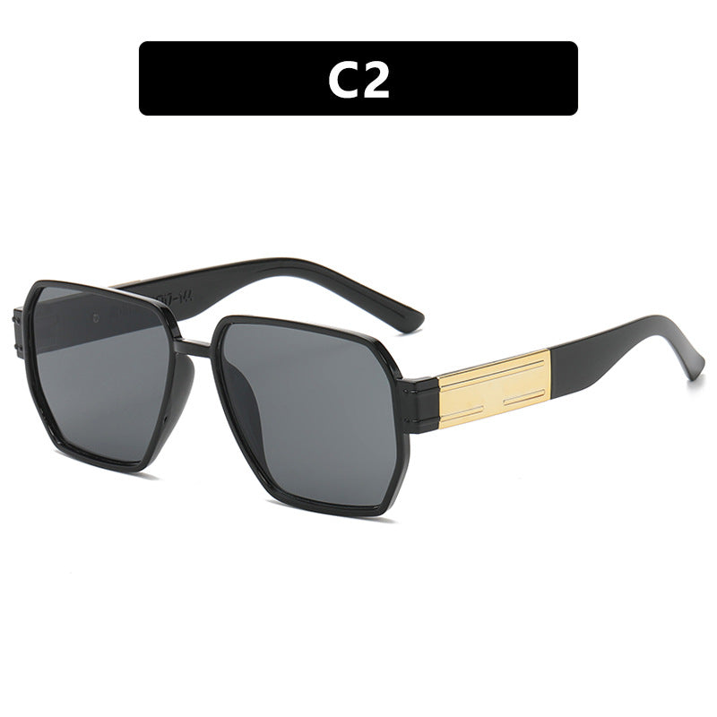 Ladies elegant sunglasses with striking geometric frame Kalsten