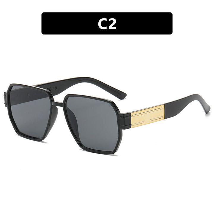 Ladies elegant sunglasses with striking geometric frame Kalsten