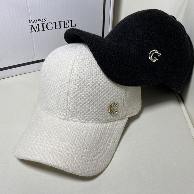 Women's Elegant Wool Blend Baseball Cap Kalsten