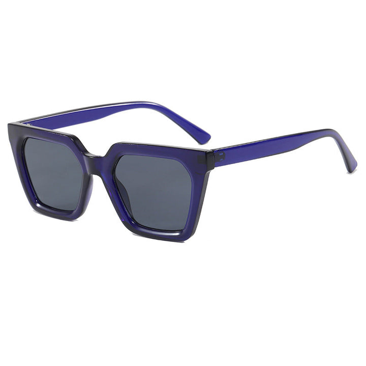 Women's modern designer sunglasses with transparent frame Kalsten