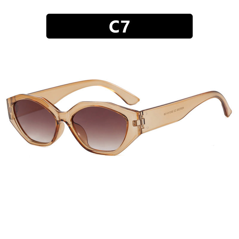 Women's stylish sunglasses in modern geometric design with protective UV filter Kalsten