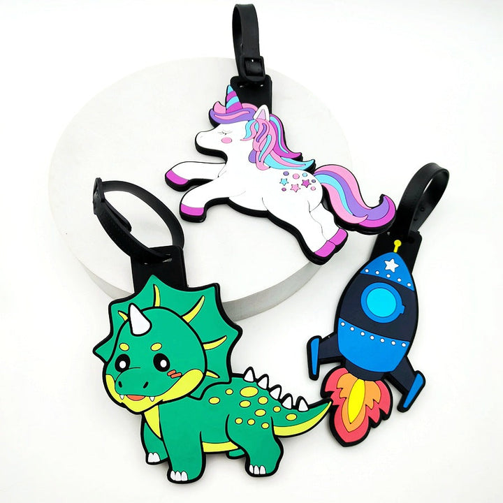 Rocket Design Luggage Tag Kalsten