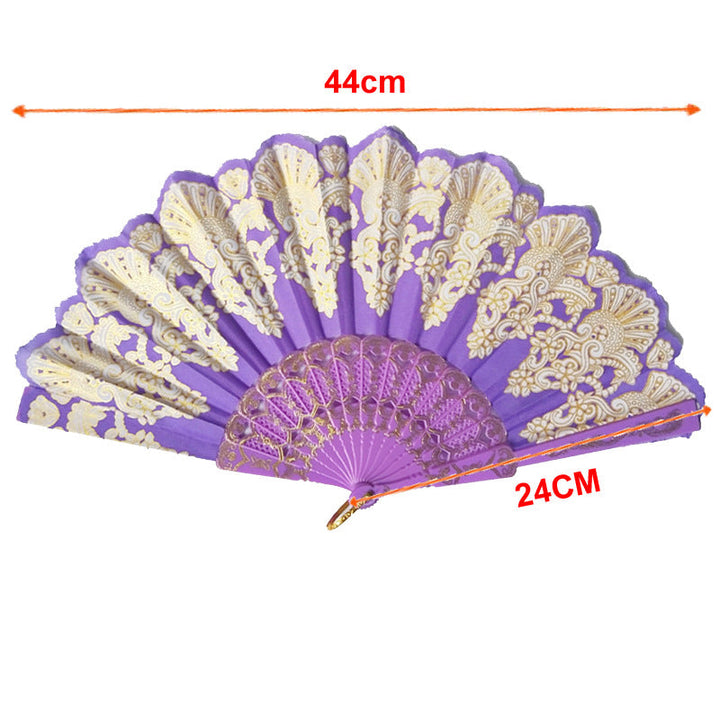 Women's fan with exquisite filigree ornamentation Kalsten
