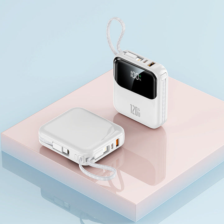 Portable power bank with digital LCD display and stable fast charging function Kalsten