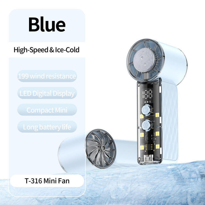Unisex High-Performance Rechargeable Desktop Fan Kalsten
