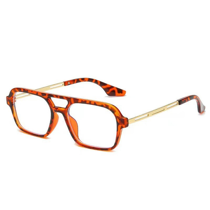 Women's Designer Sunglasses with Elegant Transparent Frame and Yellow Lenses Kalsten