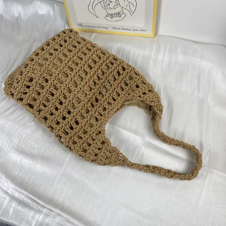 Handcrafted mesh tote bag Kalsten