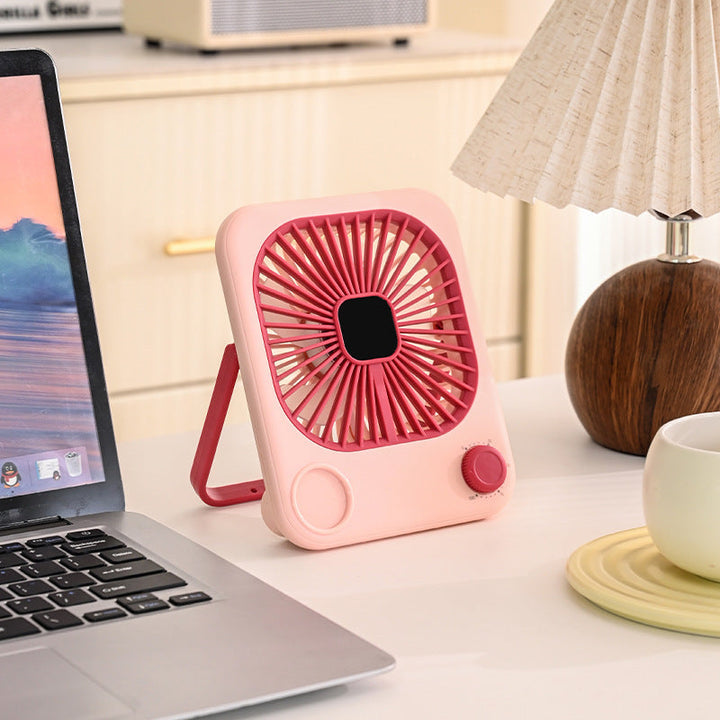 Ladies Portable Table Fan with Variable Speed Levels Kalsten