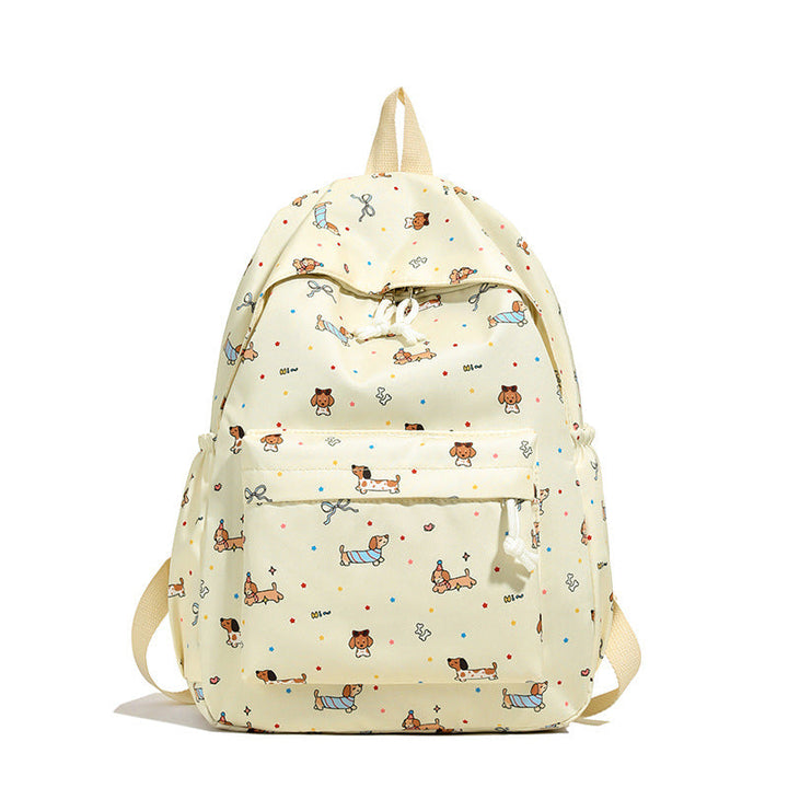 Backpack with Cheerful Dog Motif Kalsten