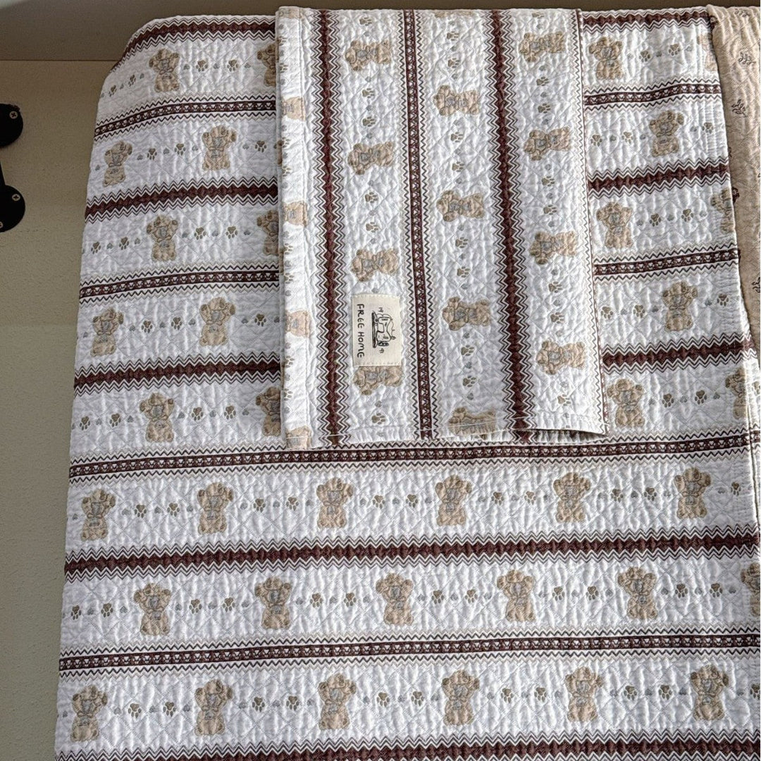 Ladies cuddly blanket with cute horse motif Kalsten