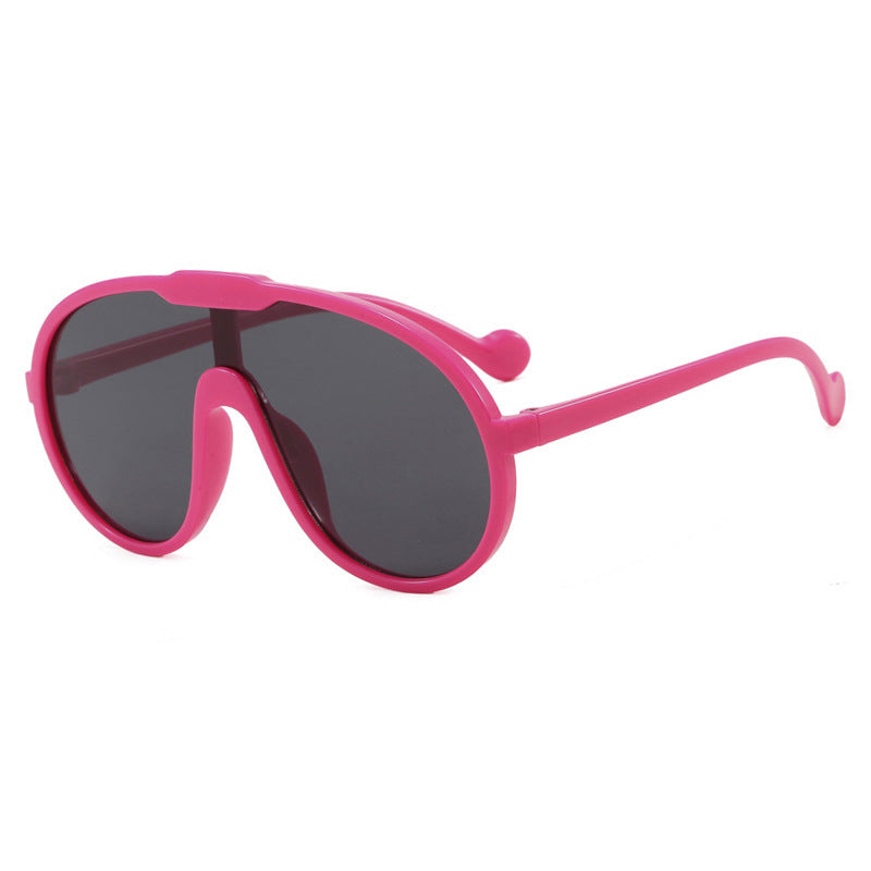 Ladies fashionable sports sunglasses in unique design with UV protection and flexible temples Kalsten