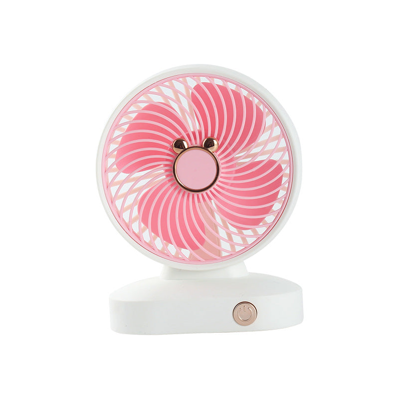 Ladies Portable Table Fan with Flexible Tilt Angle Kalsten