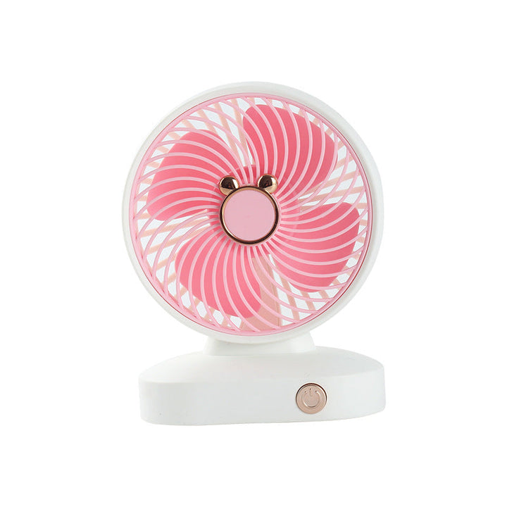 Ladies Portable Table Fan with Flexible Tilt Angle Kalsten