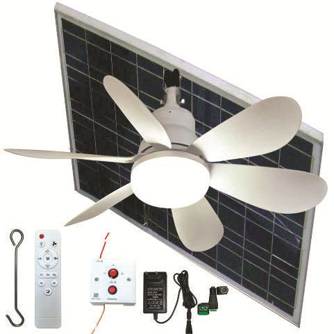 Ceiling fan with modern LED light Kalsten