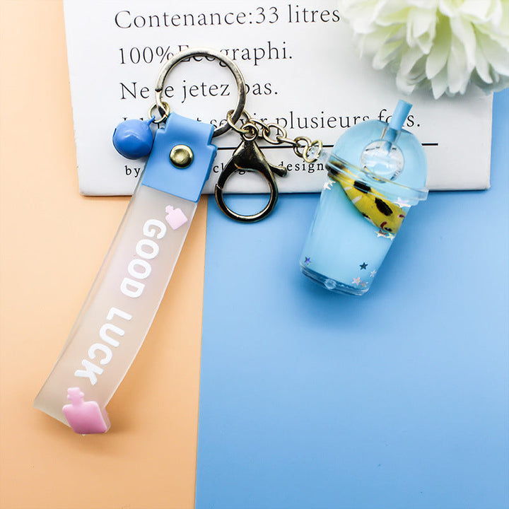 Unisex keychain with decorative cocktail design Kalsten