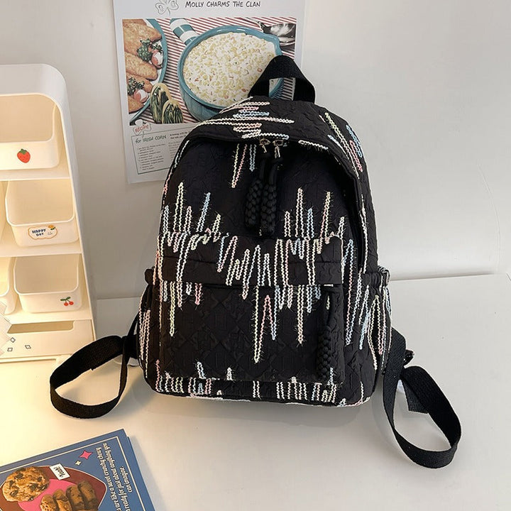 Trendy Textured Backpack Kalsten