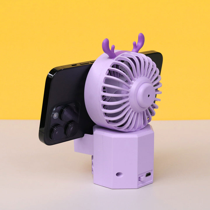 Unisex Portable Mini Fan with Animal Ears and USB Connection Kalsten