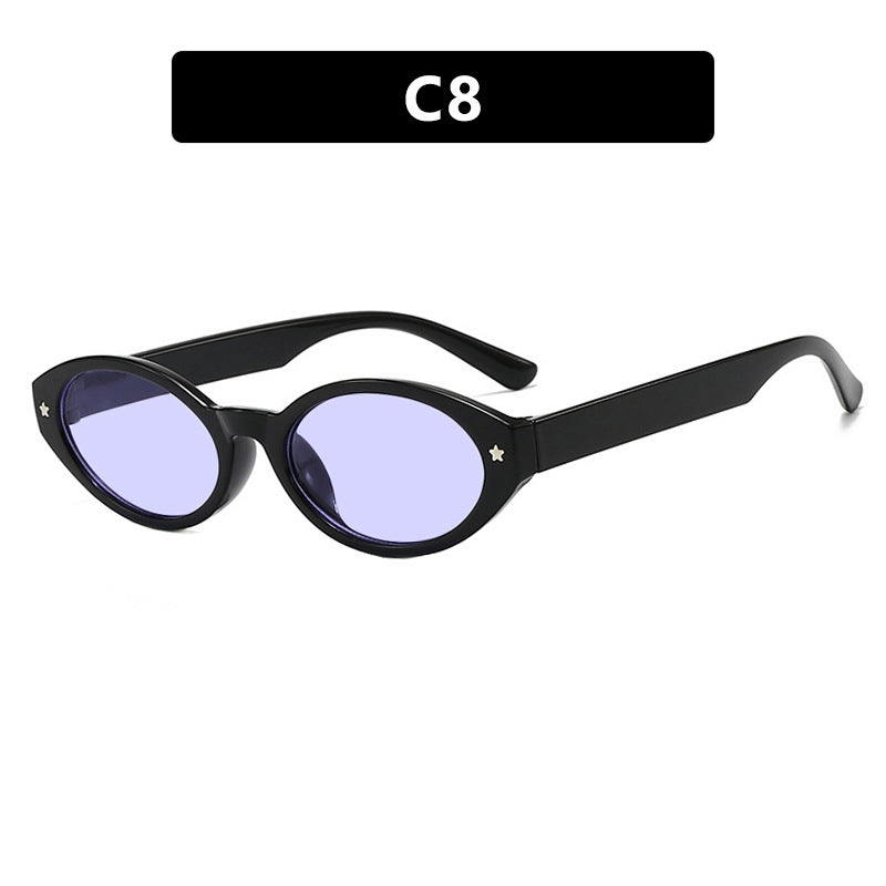 Women's Cat-Eye Sunglasses with Elegant Carry Bag Design Kalsten