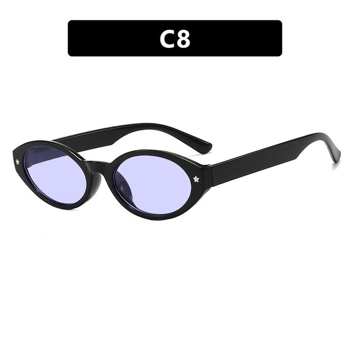 Women's Cat-Eye Sunglasses with Elegant Carry Bag Design Kalsten