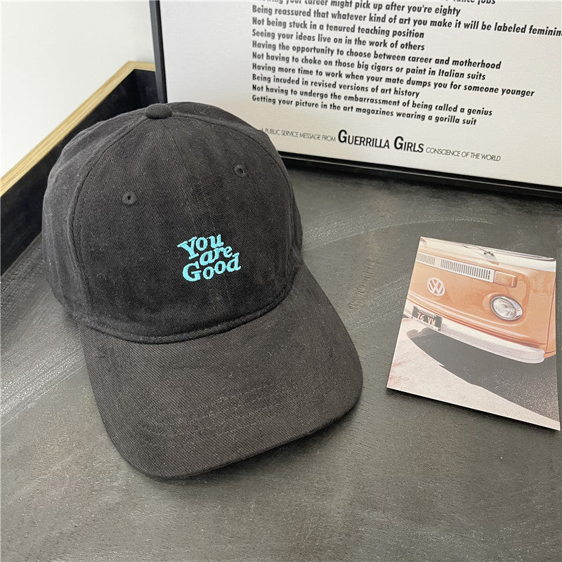 Women's Corduroy Graphic Baseball Cap Kalsten