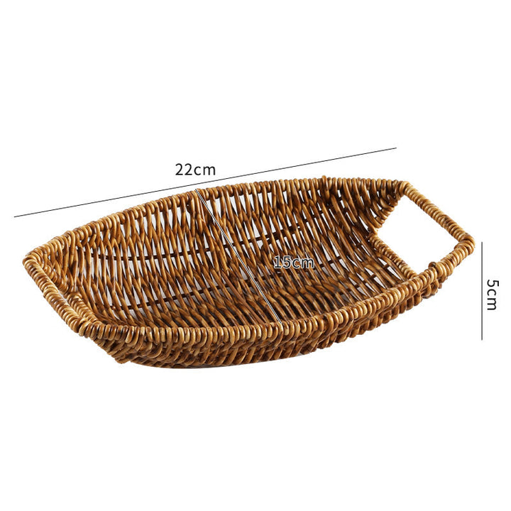 Handwoven Decorative Serving Basket Kalsten