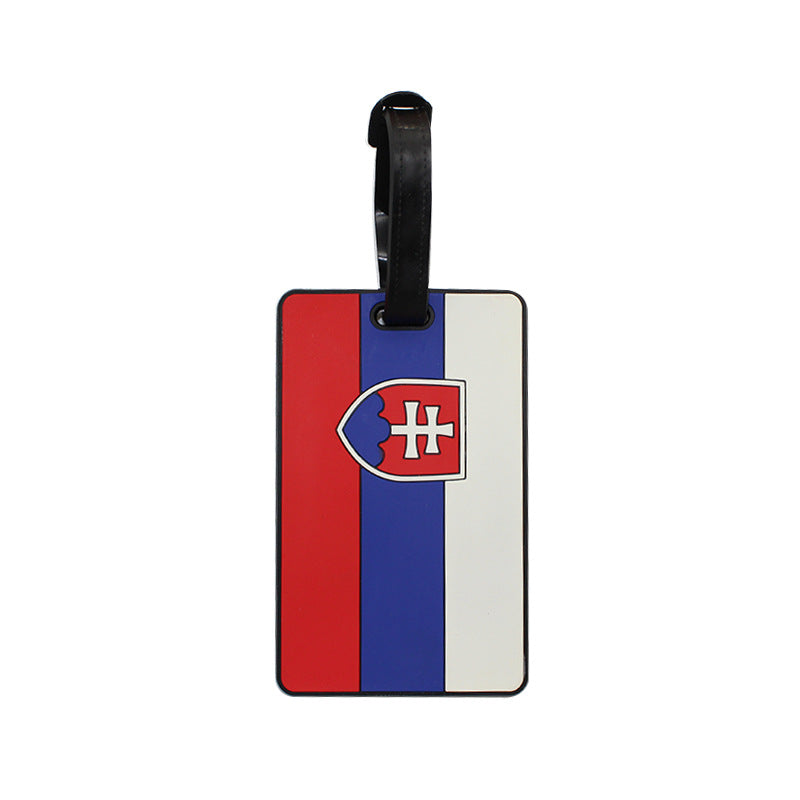 Unisex Travel-Themed Luggage Tag Kalsten