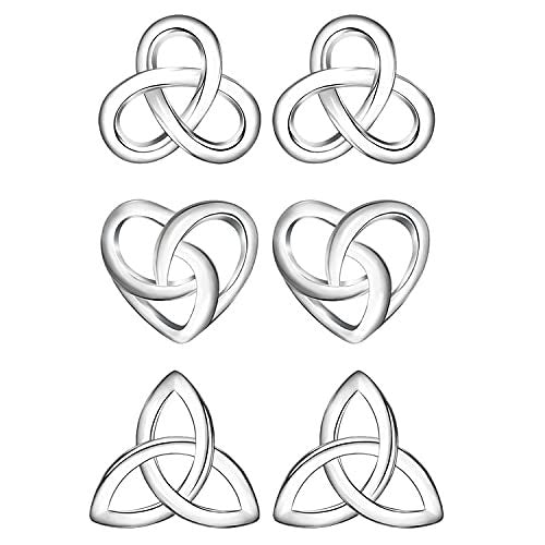 Elegant Interlocking Knot Stud Earrings Kalsten