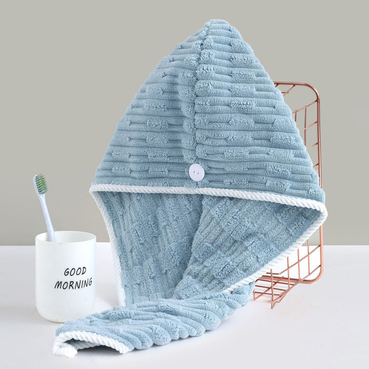 Ladies cozy bathrobe with hood Kalsten