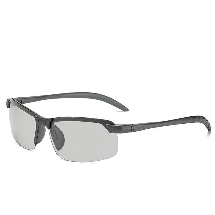 Men's sporty sunglasses with polarized lenses and flexible frame Kalsten