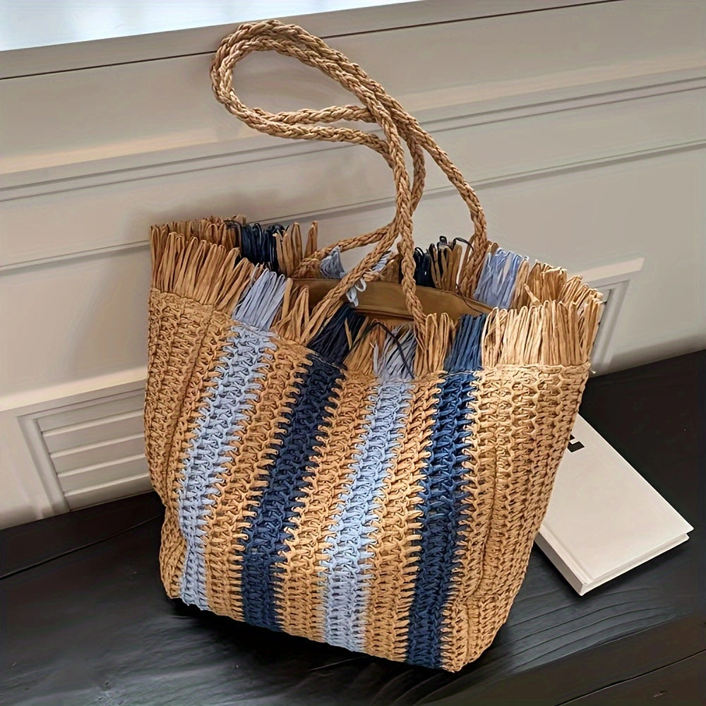 Braided shopping bag with unique structural design Kalsten