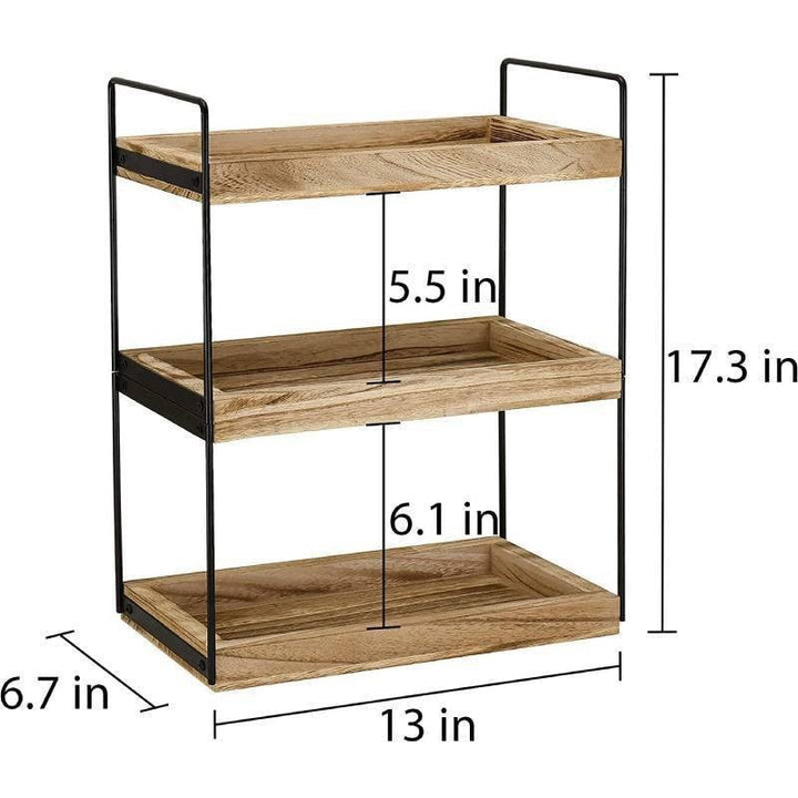 Wood and Metal Regal Kalsten