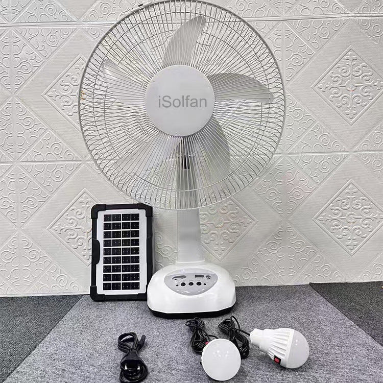 Unisex Solar-Powered Fan Kalsten